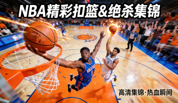 NBA篮球精彩扣篮与绝杀集锦视频缩略图
